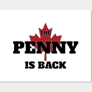 The Penny is Back! Posters and Art